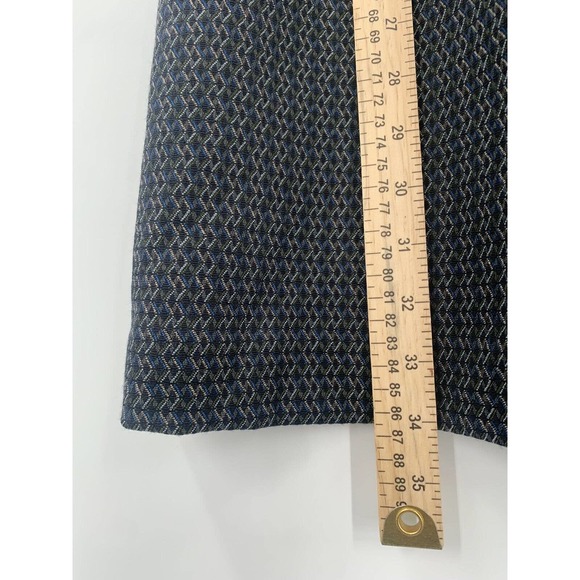 NEW THEORY EASY V SHADOW JACQUARD CAREER SHIFT DRESS SIZE 4 $385 Womens - Picture 7 of 16